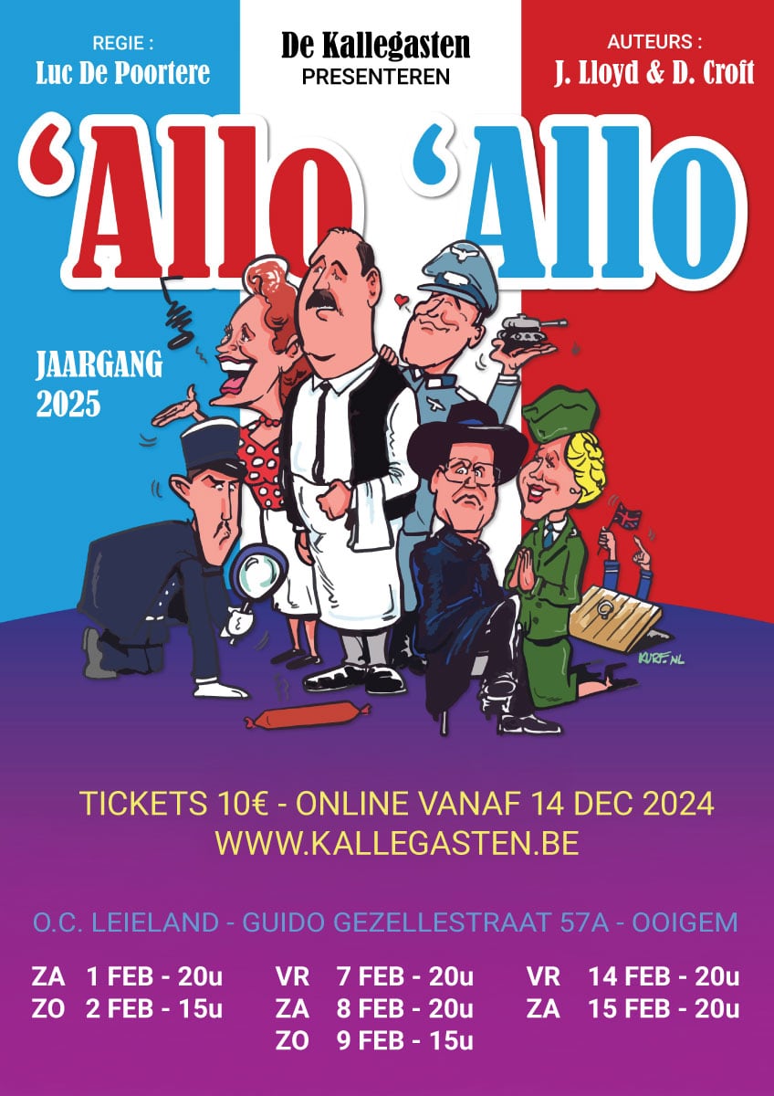 Nieuw stuk : 'Allo 'Allo
