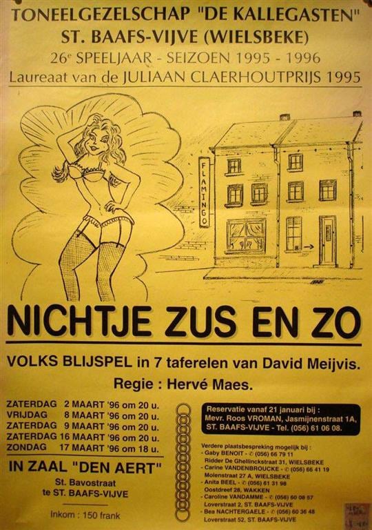 Affiche Nichtje zus en zo
