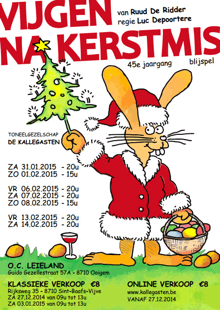 Affiche Vijgen na Kerstmis