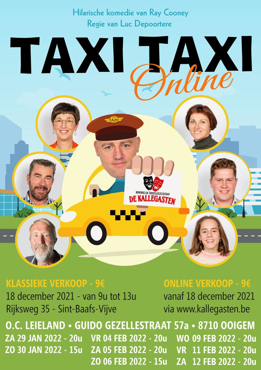 Affiche Taxi Taxi Online