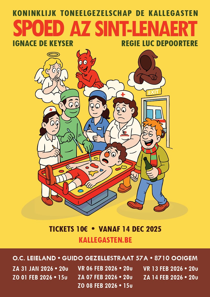 Affiche Spoed AZ Sint-Lenaert